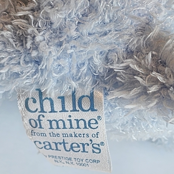 Child of mine by Carter's blue plush dog with barking sound - Picture 5 of 7